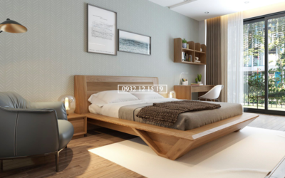 Tham khảo nhiều mẫu giường gỗ sồi đẹp cho phòng ngủ